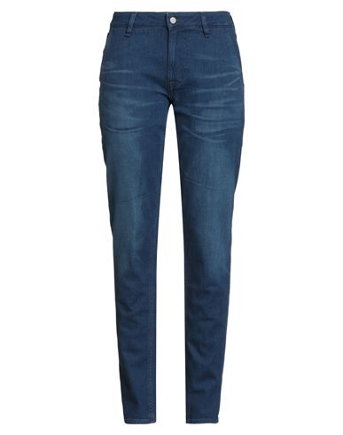 Guess Woman Jeans Blue Size 30w-34l Cotton, Lyocell, Elastane In Blue