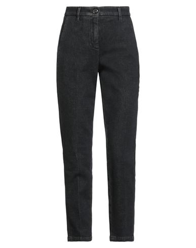 Jacob Cohёn Woman Jeans Black Size 10 Cotton, Cashmere, Elastane