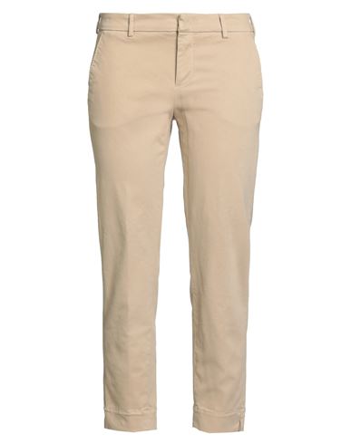 Pt Torino Woman Pants Beige Size 4 Modal, Cotton, Elastane