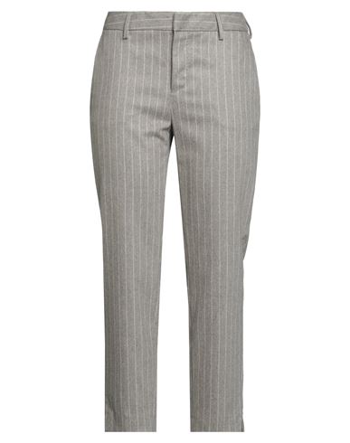 Pt Torino Woman Pants Beige Size 8 Virgin Wool, Cashmere, Elastane In Gray