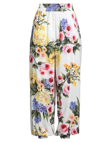 Dolce & Gabbana Pantaloni Baloon Stampa Giardino In Multi
