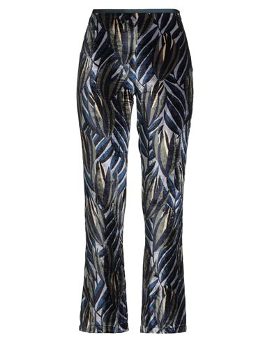 Siyu Woman Pants Navy Size 10 Viscose, Silk