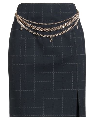 Cristinaeffe Woman Mini Skirt Midnight Blue Size S Viscose, Polyamide, Elastane