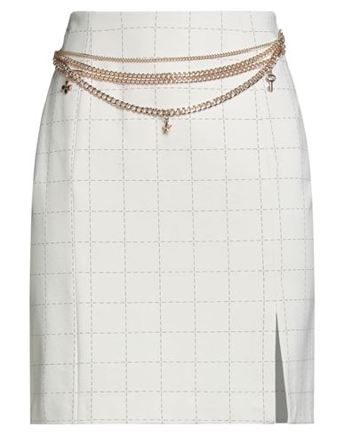 Cristinaeffe Woman Mini Skirt Ivory Size M Viscose, Polyamide, Elastane