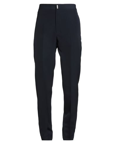 Givenchy Man Pants Midnight Blue Size 40 Wool In Blue