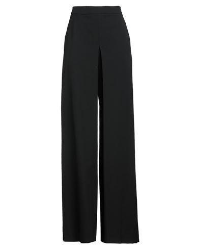 Di Stavnitser Woman Pants Black Size 6 Virgin Wool, Elastane