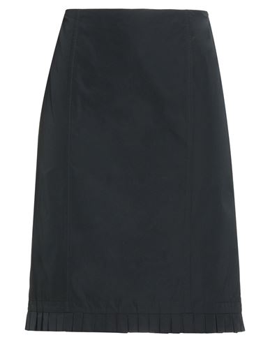 Rose Selavy Woman Midi Skirt Black Size 6 Polyester, Cotton