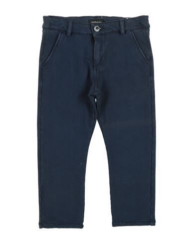 Monnalisa Toddler Boy Pants Navy Size 6 Cotton, Elastane