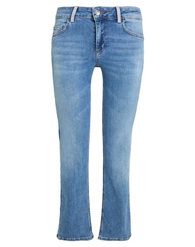 Liu •jo Woman Jeans Blue Size 31 Cotton, Elastane
