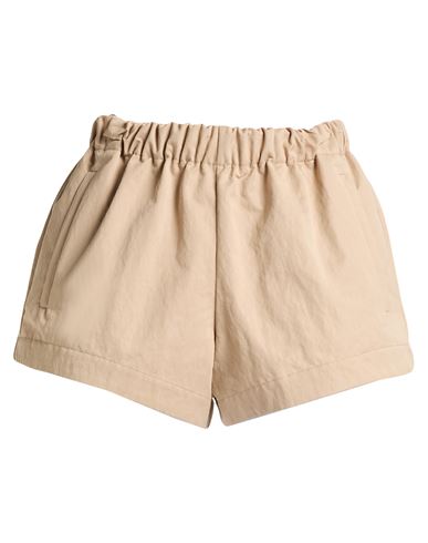 Wardrobe.nyc Wardrobe. Nyc Woman Shorts & Bermuda Shorts Beige Size Xxs Cotton, Polyamide