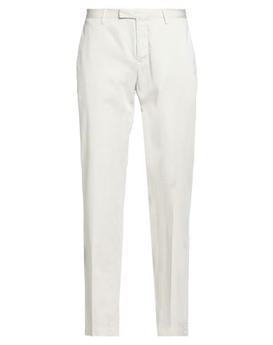 Pt Torino Man Pants Beige Size 30 Cotton, Silk, Elastane In White