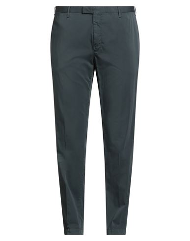 Pt Torino Man Pants Midnight Blue Size 30 Cotton, Elastane In Blue