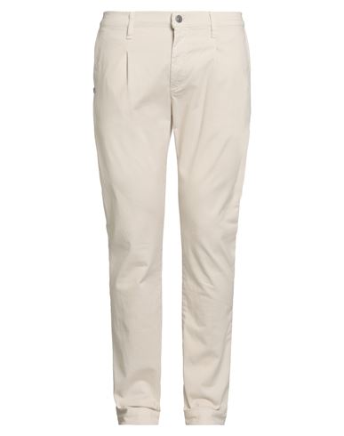 Grey Daniele Alessandrini Man Pants Cream Size 30 Cotton, Elastane In White