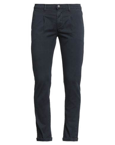Grey Daniele Alessandrini Man Pants Navy Size 33 Cotton, Elastane