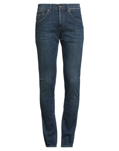Dondup Man Jeans Blue Size 30 Cotton, Elastomultiester, Elastane
