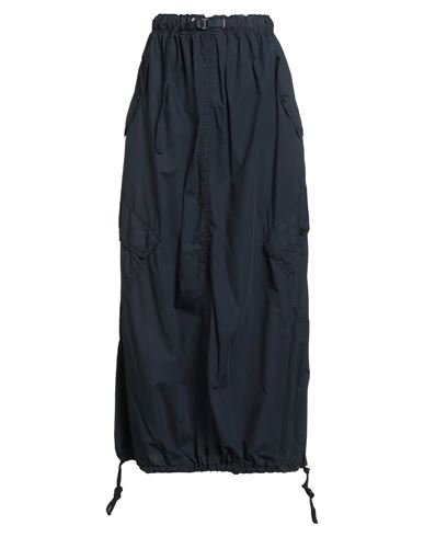 White Sand Woman Maxi Skirt Midnight Blue Size 4 Cotton