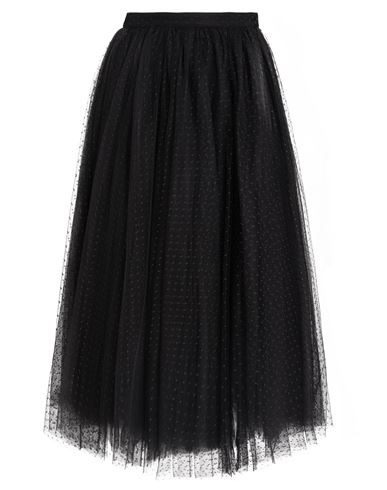 Elisabetta Franchi Woman Midi Skirt Black Size 6 Polyester
