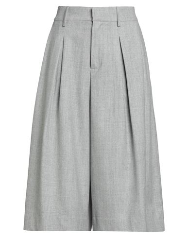 P.a.r.o.s.h P. A.r. O.s. H. Woman Pants Grey Size L Virgin Wool, Cashmere, Elastane