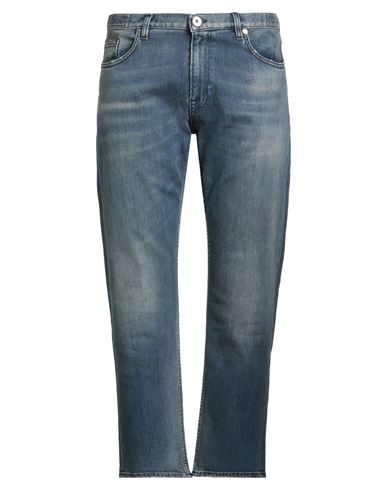 Eleventy Man Jeans Blue Size 32 Cotton, Elastane In Blue