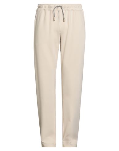 Eleventy Man Pants Beige Size Xxl Viscose, Polyamide, Elastane In Neutral