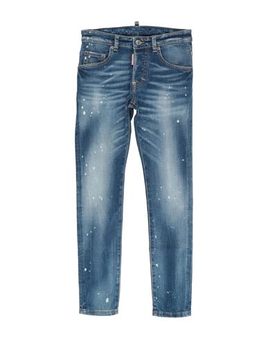Dsquared2 Babies'  Toddler Boy Jeans Blue Size 4 Cotton, Elastane