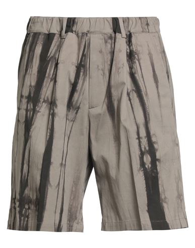 Messagerie Man Shorts & Bermuda Shorts Khaki Size 36 Cotton, Elastane