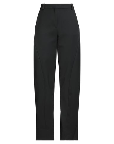 Patrizia Pepe Woman Pants Black Size 6 Polyester, Wool, Elastane