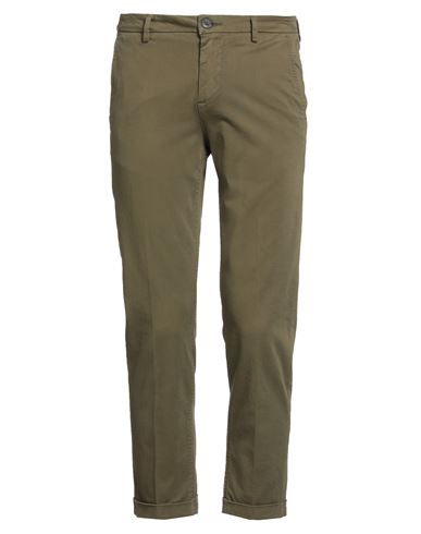 No Lab Man Pants Military Green Size 30 Cotton, Elastane