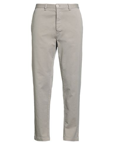 Transit Man Pants Taupe Size Xxl Cotton, Elastane In Gray