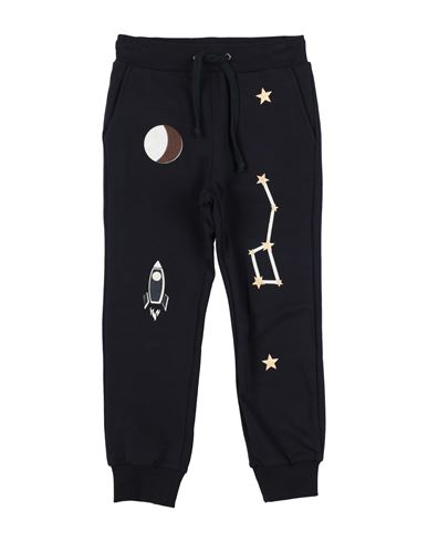 Monnalisa Toddler Boy Pants Midnight Blue Size 7 Cotton, Elastane