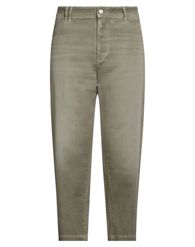 Cycle Man Jeans Military Green Size 34 Cotton, Elastane