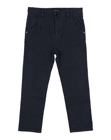 Monnalisa Toddler Boy Pants Midnight Blue Size 6 Cotton, Elastane