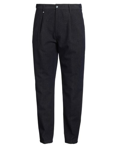 Berna Man Pants Midnight Blue Size 38 Polyester, Viscose, Elastane
