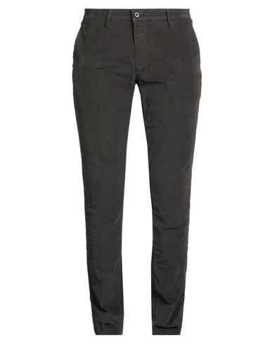 4/10 Four.ten Industry 4/10 Four. Ten Industry Man Pants Dark Brown Size 40 Cotton, Elastane