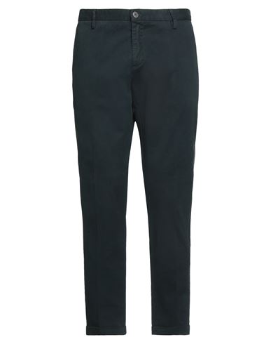 At.p.co At. P.co Man Pants Midnight Blue Size 34 Cotton, Elastane In Blue