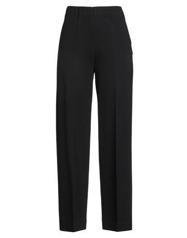 Shirtaporter Woman Pants Black Size 10 Viscose, Nylon, Elastane