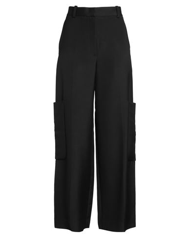 Khaite Woman Pants Black Size 4 Viscose, Polyamide In Black