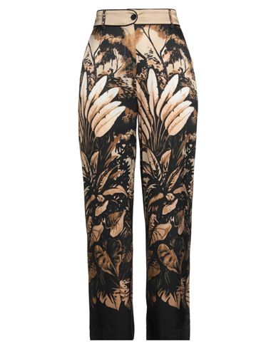 Shirtaporter Woman Pants Khaki Size 8 Viscose, Elastane