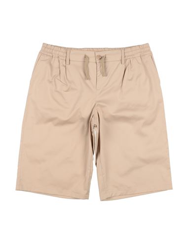 Dolce & Gabbana Toddler Boy Shorts & Bermuda Shorts Beige Size 4 Cotton, Elastane, Polyester, Zamak In Multi
