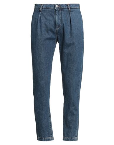 Grey Daniele Alessandrini Man Jeans Blue Size 32 Cotton