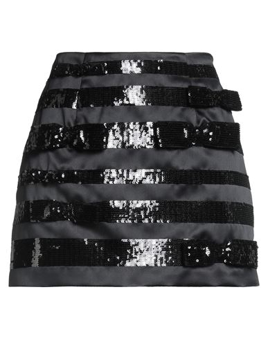 Elisabetta Franchi Woman Mini Skirt Black Size 4 Polyester