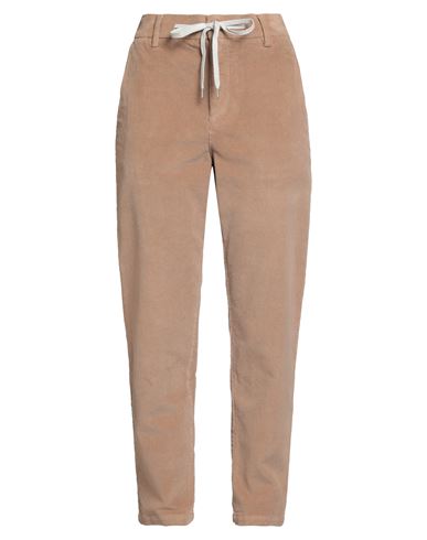 Eleventy Woman Pants Camel Size 2 Cotton, Elastane In Multi