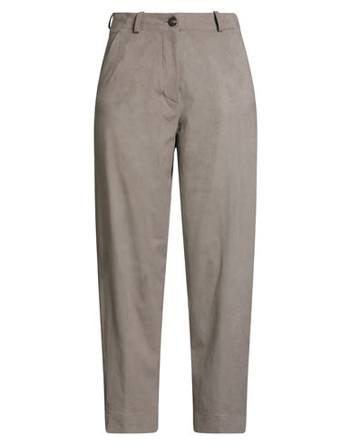 Rrd Woman Pants Taupe Size 8 Polyester, Elastane In Gray