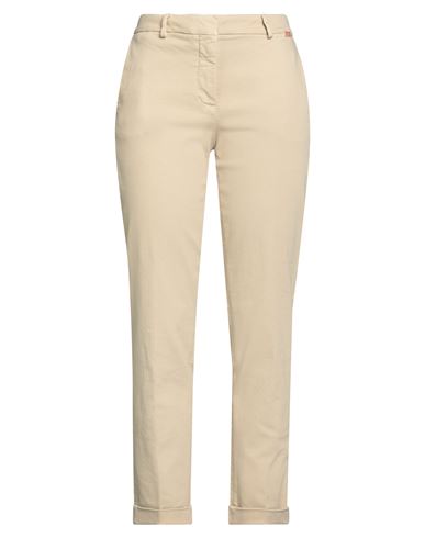 Teleria Zed Woman Jeans Beige Size 30 Cotton, Elastomultiester, Elastane In Neutral