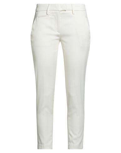 Dondup Woman Pants Ivory Size 31 Polyester, Viscose, Cotton, Elastane