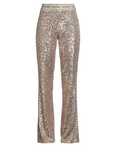 Cambio Woman Pants Gold Size 8 Polyester, Modal, Elastane