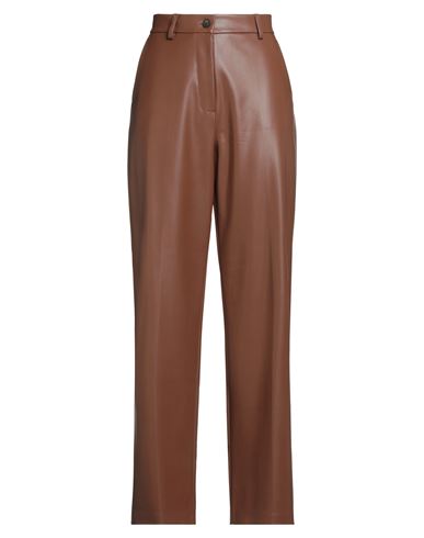Clips More Woman Pants Tan Size 10 Polyester, Polyurethane