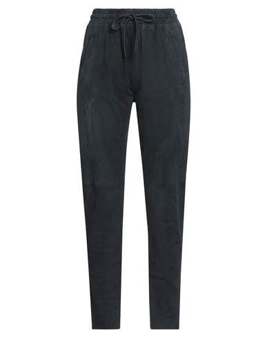 Oakwood Woman Pants Midnight Blue Size Xxl Goat Skin In Blue