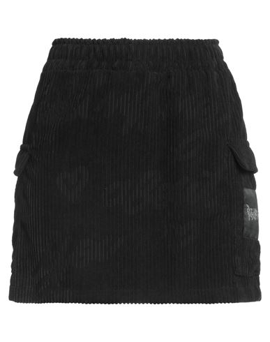 Disclaimer Woman Mini Skirt Black Size S Polyester, Polyamide In Black