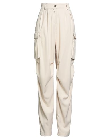 Aniye By Woman Pants Beige Size 8 Polyester, Viscose, Elastane